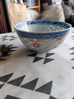 Chinese dun porseleinen rijstkorrel kom, Ophalen of Verzenden