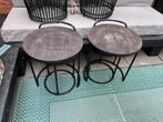 2x bijzet tafels riviera maison, Ophalen, Gebruikt, 2 zitplaatsen