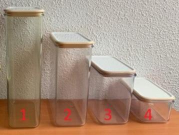 Mepal  Modul: diverse voorraaddozen met ervaring beschikbaar voor biedingen