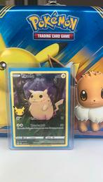 Pikachu celebration pokemon kaart, Ophalen of Verzenden, Zo goed als nieuw, Losse kaart