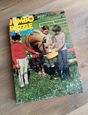 Vintage Jumbo paardenpuzzel beschikbaar voor biedingen