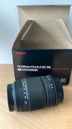Sigma 18-250mm F3.5-6.3 DC OS HSM nieuw in doos !, Audio, Tv en Foto, Fotografie | Lenzen en Objectieven, Ophalen of Verzenden