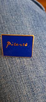 Vintage Picasso, pin, badge button, Ophalen of Verzenden, Zo goed als nieuw, Overige onderwerpen, Speldje of Pin