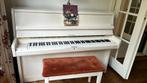 Witte piano - bachfeld., Ophalen, Gebruikt, Wit, Piano