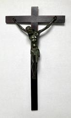 Oude Antieke Crucifix Kruisbeeld, Antiek en Kunst, Antiek | Religie, Ophalen of Verzenden