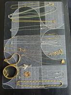 vergulde en verzilverde sieraden antiek vintage, Ophalen of Verzenden, Overige materialen, Overige typen, Verguld