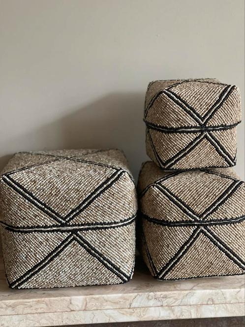 Offermanden set van 3 stuks, Huis en Inrichting, Woonaccessoires | Schalen en Manden, Nieuw, Vierkant, Verzenden