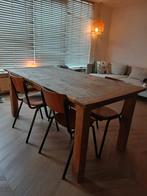 Teak eettafel 180cm, Huis en Inrichting, Tafels | Eettafels, Ophalen, Gebruikt, Teakhout, 50 tot 100 cm