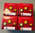 Alessi kerstballen ornamenten 4 stuks 9 cm, Diversen, Kerst, Verzenden, Zo goed als nieuw