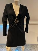 Marccain jurk met paiettten en steentjes maat 5 nl 40., Kleding | Dames, Jurken, Maat 38/40 (M), ., Zwart, Ophalen of Verzenden