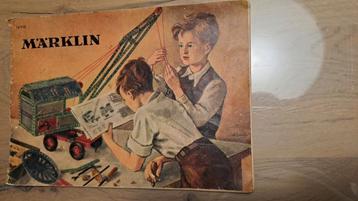 Oude originele Meccano 1958 handleidingen en onderdele beschikbaar voor biedingen