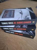 3 paperbacks  uit de Tomas Ross serie, deel 1,2 en 3, Verzenden, Gelezen, Tomas Ross, Nederland