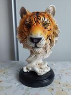 Beeld van "Tijgerkop"  (NIEUW), Verzamelen, Beelden en Beeldjes, Ophalen of Verzenden, Nieuw, Dier