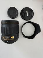 Nikon 28mm 1.8 G Nano lens  weinig gebruikt, Verzenden, Zo goed als nieuw, Groothoeklens