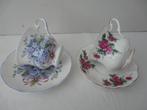 2 koffiekopjes royal ascot springfield, Antiek en Kunst, Ophalen of Verzenden