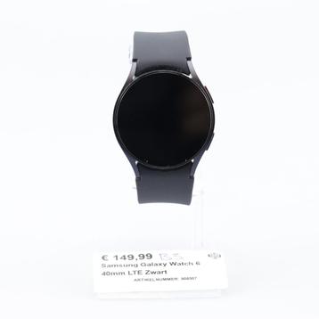 Samsung Galaxy Watch 6 40mm LTE Zwart beschikbaar voor biedingen