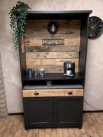 Koffiekast industriele look, Huis en Inrichting, Ophalen, Zo goed als nieuw, 25 tot 50 cm, Minder dan 100 cm