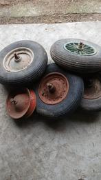 Kruiwagen bandjes, Tuin en Terras, Kruiwagens, Ophalen, Gebruikt