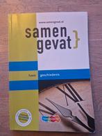 Samengevat HAVO Geschiedenis, Boeken, Schoolboeken, Ophalen, Zo goed als nieuw, HAVO, Geschiedenis