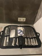 Professionele  Messen set, Ophalen of Verzenden, Zo goed als nieuw, Rvs of Chroom