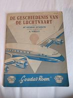 De geschiedenis van de luchtvaart plakboek jaren 60, Verzamelen, Luchtvaart en Vliegtuigspotten, Boek of Tijdschrift, Gebruikt