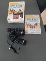 Wii sing encore met 2 microfoons, Ophalen, Muziek, Gebruikt, 3 spelers of meer