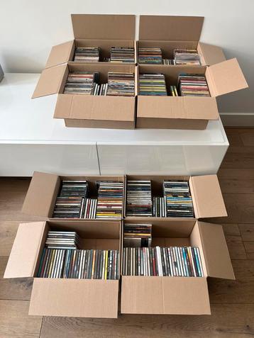 Verzameling CD’s 7 dozen pop muziek Dance Trance oude R&B beschikbaar voor biedingen