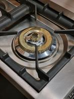 Luxe Fornuis Boretti Majestic 90cm antraciet GASOVEN, 60 cm of meer, Ophalen of Verzenden, Zo goed als nieuw, Energieklasse A of zuiniger
