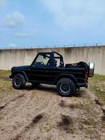 Mercedes-Benz G230 cabrio GE230, Auto's, 4 cilinders, Zwart, Origineel Nederlands, Handgeschakeld