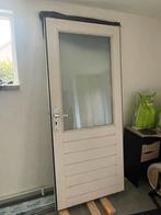 Hardhouten buitendeuren met 3 puntssluiting, Ophalen, 80 tot 100 cm, 200 tot 215 cm, Hout