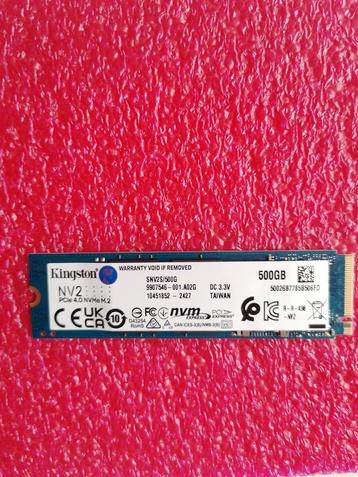 Kingston NVMe M.2 PCIe 4.0! SSD 500GB beschikbaar voor biedingen
