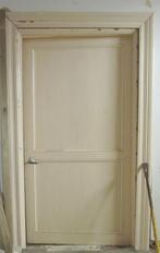OUDE OPDEK DEUR & HANG EN SLUIT WERK, Doe-het-zelf en Verbouw, Deuren en Horren, Ophalen, Gebruikt, 80 tot 100 cm, Binnendeur