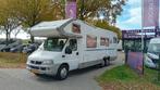 Mooie ruime C1gezins camper Knaus  met xxl garage, Caravans en Kamperen, Campers, Ringverwarming, Fiat, Bedrijf, Cassettetoilet