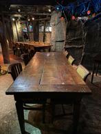 prachtige tafels en stoelen met karakter, Gebruikt, 200 cm of meer, Vijf personen of meer, Rechthoekig