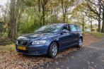 Volvo V50 2.0 2010 Blauw, Auto's, Stof, 4 cilinders, Metallic lak, Blauw