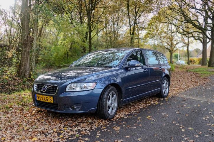 Volvo V50 2.0 2010 Blauw, Auto's, Volvo, Particulier, V50, Airbags, Airconditioning, Bluetooth, Centrale vergrendeling, Cruise Control
