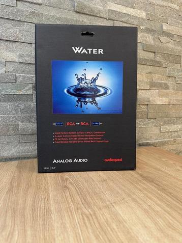 Audioquest Water RCA 1 meter - Signaalkabel, Ophalen of Verzenden, Zo goed als nieuw, Minder dan 2 meter, Interlink-kabel