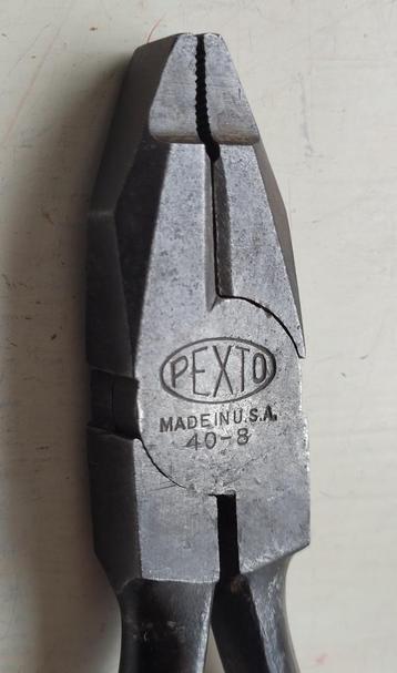 Antieke PEXTO TOOL - Pliers Wrench - 40-8 - beschikbaar voor biedingen