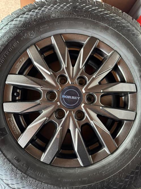 Mercedes Sprinter velgen set met tmps set als nieuw, Auto-onderdelen, Banden en Velgen, All Season, 16 inch, 235 mm, Bestelwagen
