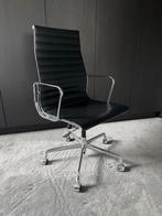 Vitra Charles & Ray Eames EA119 Zwart leer, Huis en Inrichting, Bureaustoelen, Ophalen, Gebruikt, Zwart