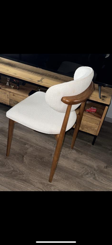 3x Japandi stoelen | snel weg voor €150 | Capelle, Huis en Inrichting, Stoelen, Zo goed als nieuw, Drie, Hout, Wit, Ophalen