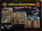 Jan van Haasteren Anniversary Box - 30 Jaar - 3x1000, Ophalen, Meer dan 1500 stukjes, Zo goed als nieuw, Legpuzzel