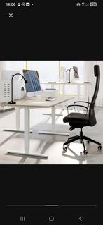 Ikea sta zit bureau trotten met bureaustoel, Ophalen, In hoogte verstelbaar, Zo goed als nieuw, Stabureau
