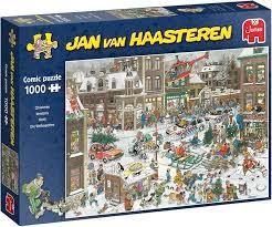 Van Haasteren Christmas Kerstmis 1000 st. Compleet zie foto, Hobby en Vrije tijd, Denksport en Puzzels, Ophalen