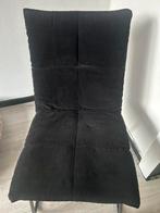 4x zwarte eetkamerstoelen, Ophalen, Overige materialen, Gebruikt, Zwart