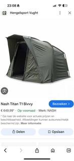 Nash titan t1 mk2 tent gloednieuw, Watersport en Boten, Ophalen of Verzenden