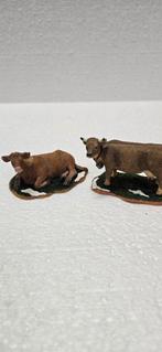 Luville koeien kerstdorp kerst poppetjes, Ophalen of Verzenden