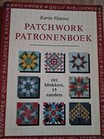 Patchwork patronenboek Karin Pieterse. 101 blokken., Ophalen of Verzenden, Zo goed als nieuw, Borduren en Naaien, Karin Pieterse