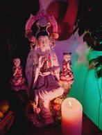 Chinese porseleinen Quan Yin XXL omringd door draken, Antiek en Kunst, Antiek | Porselein, Ophalen of Verzenden