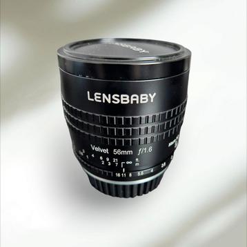 Lensbaby Velvet 56 mm f1.6 Canon ef 